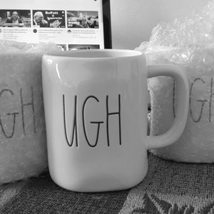 🔥​🔥​🔥Rae Dunn by Magenta UGH Ceramic Coffee Mug